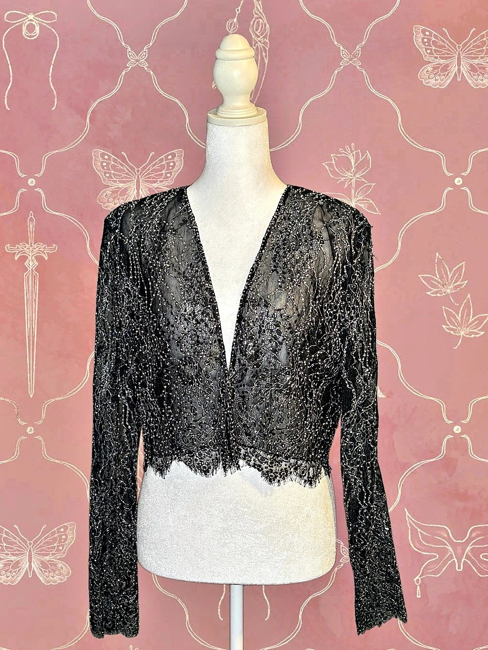 Vintage Beaded Bolero